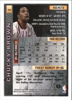 Back of Chucky Brown