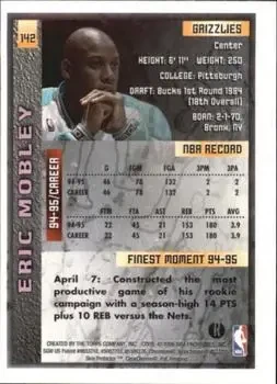 Back of Eric Mobley