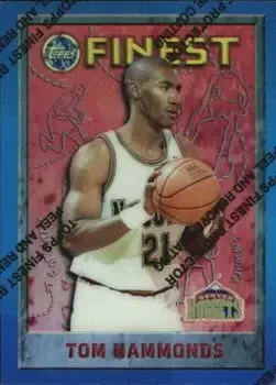 1995-96 Finest #143 Refractors Tom Hammonds