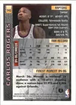 Back of Carlos Rogers