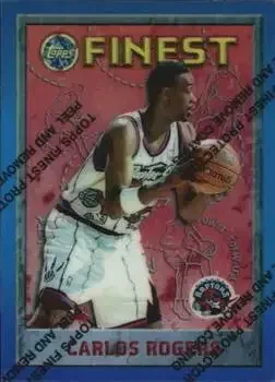 1995-96 Finest #145 Refractors Carlos Rogers