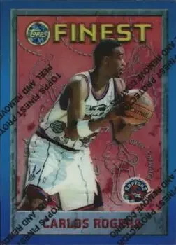 1995-96 Finest #145 Refractors Carlos Rogers