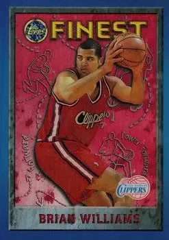 1995-96 Finest #147 Refractors Bison Dele