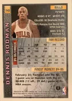 Back of Dennis Rodman