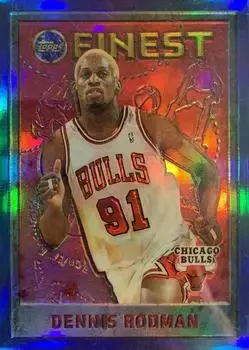 1995-96 Finest #149 Refractors Dennis Rodman