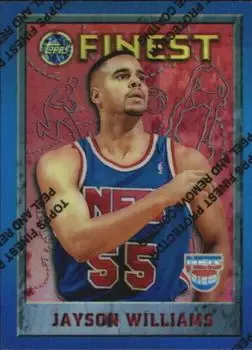 1995-96 Finest #151 Refractors Jayson Williams