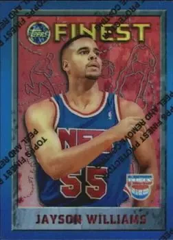 1995-96 Finest #151 Refractors Jayson Williams