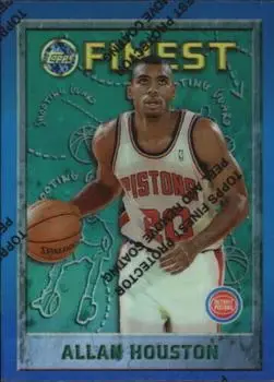 1995-96 Finest #153 Refractors Allan Houston