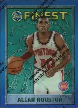 1995-96 Finest #153 Refractors Allan Houston