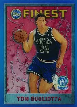 1995-96 Finest #154 Refractors Tom Gugliotta