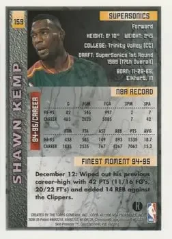 Back of Shawn Kemp