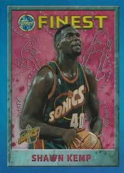 1995-96 Finest #159 Refractors Shawn Kemp