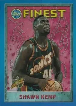 1995-96 Finest #159 Refractors Shawn Kemp