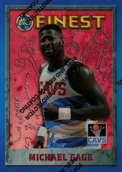 1995-96 Finest #160 Refractors Michael Cage