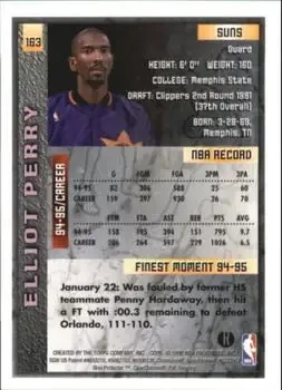 Back of Elliot Perry