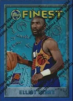 1995-96 Finest #163 Refractors Elliot Perry