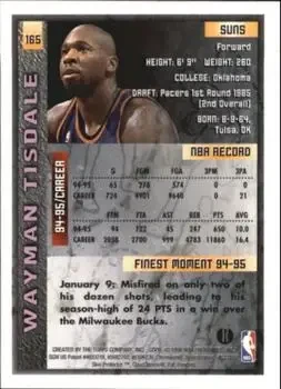Back of Wayman Tisdale