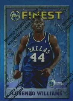 1995-96 Finest - Refractors #171 - Lorenzo Williams - Dallas Mavericks