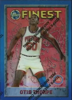 1995-96 Finest #174 Refractors Otis Thorpe