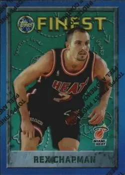 1995-96 Finest #175 Refractors Rex Chapman