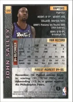 Back of John Salley