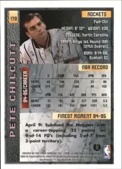 Back of Pete Chilcutt