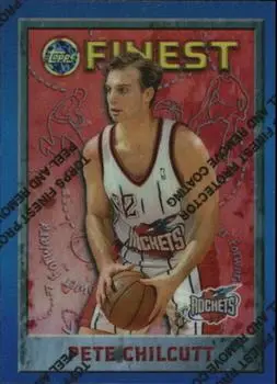 1995-96 Finest #178 Refractors Pete Chilcutt