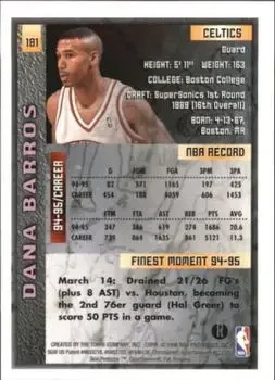 Back of Dana Barros