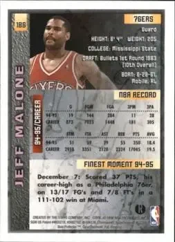 Back of Jeff Malone