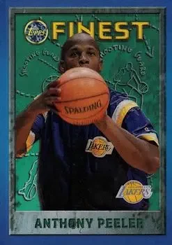 1995-96 Finest #187 Refractors Anthony Peeler