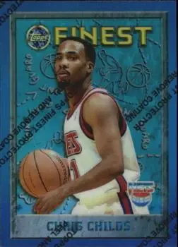 1995-96 Finest #188 Refractors Chris Childs