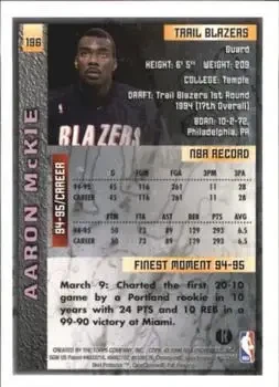 Back of Aaron McKie