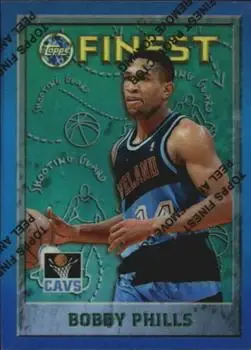 1995-96 Finest #198 Refractors Bobby Phills