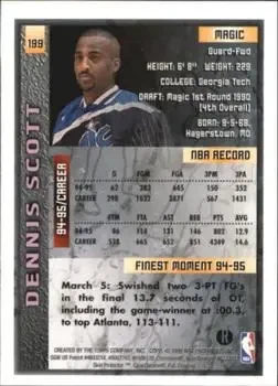 Back of Dennis Scott