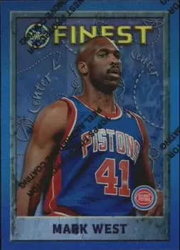 1995-96 Finest #200 Refractors Mark West