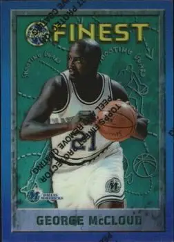 1995-96 Finest #201 Refractors George McCloud