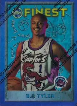 1995-96 Finest #202 Refractors B.J. Tyler