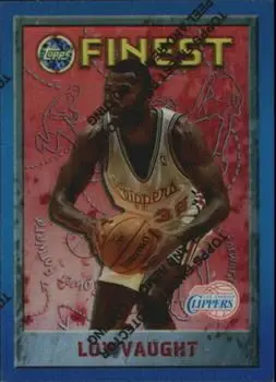 1995-96 Finest #204 Refractors Loy Vaught