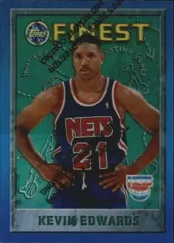 1995-96 Finest #205 Refractors Kevin Edwards