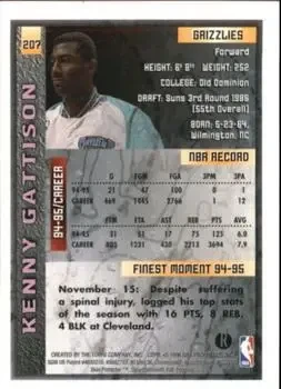 Back of Kenny Gattison