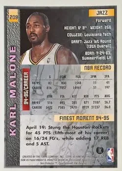 Back of Karl Malone