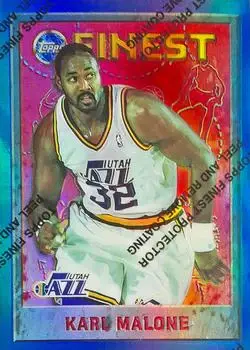 1995-96 Finest #209 Refractors Karl Malone