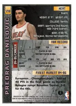 Back of Sasha Danilović