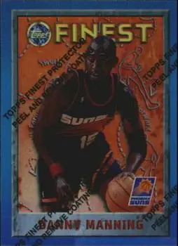 1995-96 Finest #217 Refractors Danny Manning