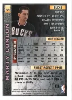 Back of Marty Conlon