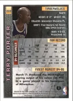 Back of Terry Porter