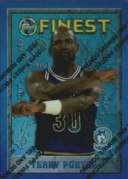 1995-96 Finest #222 Refractors Terry Porter