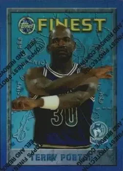 1995-96 Finest #222 Refractors Terry Porter