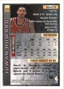 Back of Juwan Howard