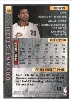 Back of Bryant Stith